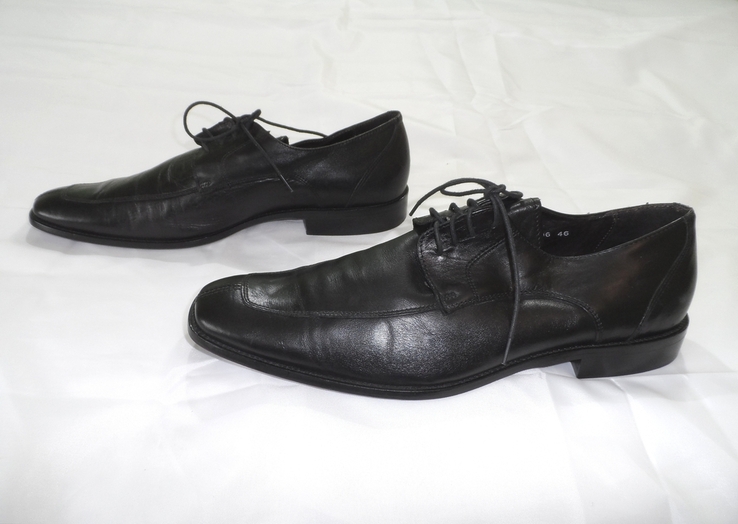 Туфлі чоловічі шкіряні чорні розмір 45, фото №5