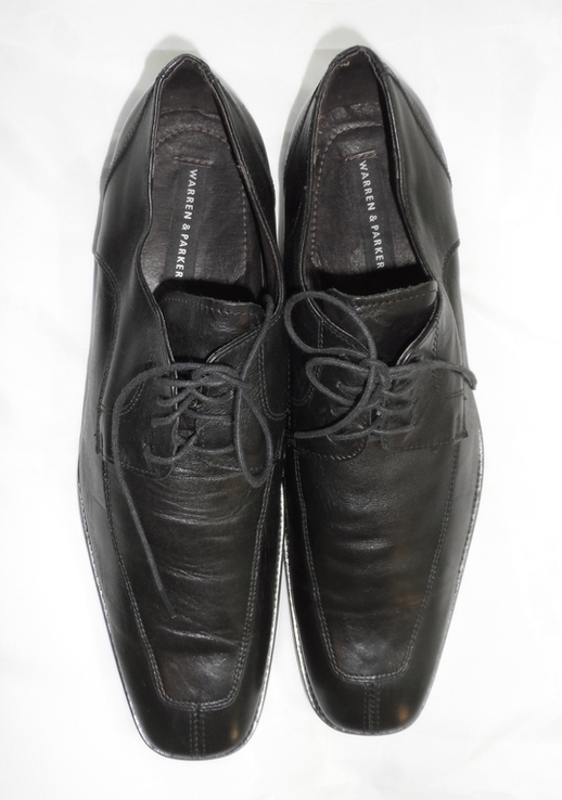 Туфлі чоловічі шкіряні чорні розмір 45, фото №7