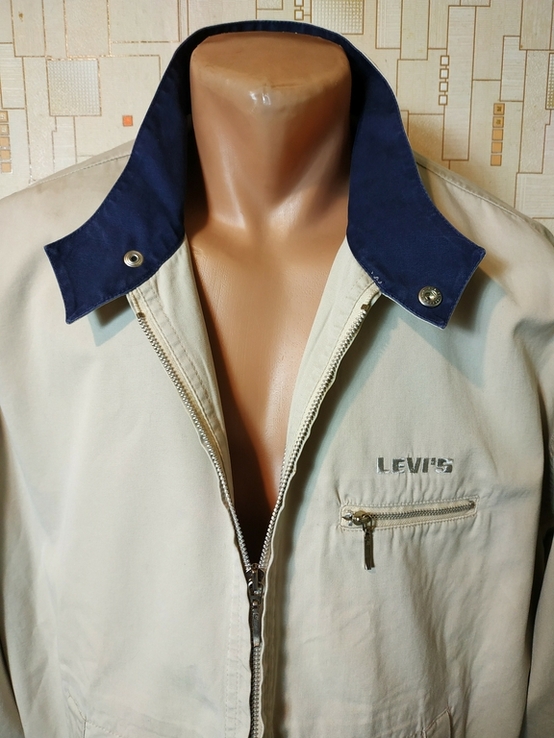 Куртка легка. Вітровка чоловіча LEVIS коттон p-p L, фото №5