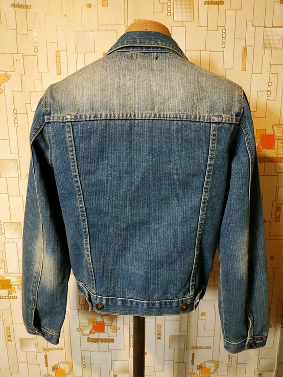 Куртка джинсова чоловіча JEANS коттон на зріст 170 см, фото №7