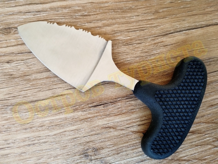 Нож шейный тычковый Мастер с чехлом 10 см, фото №8