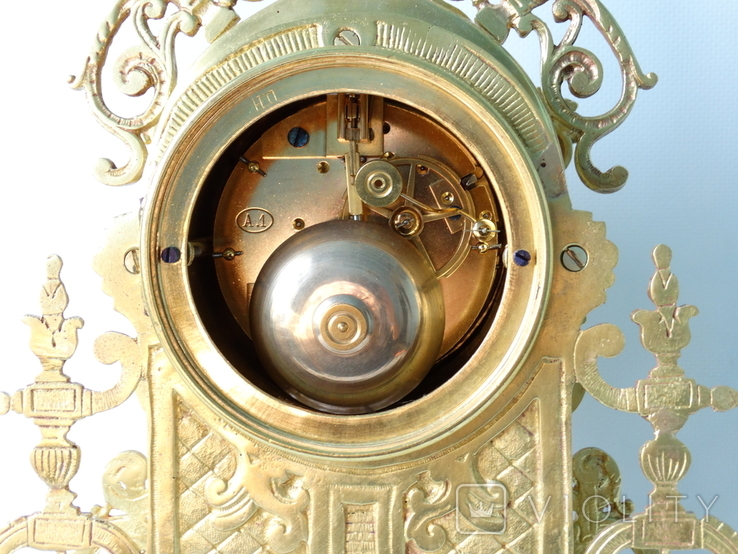 Бронзовий годинник XIX ст. від Japy Freres, фото №5