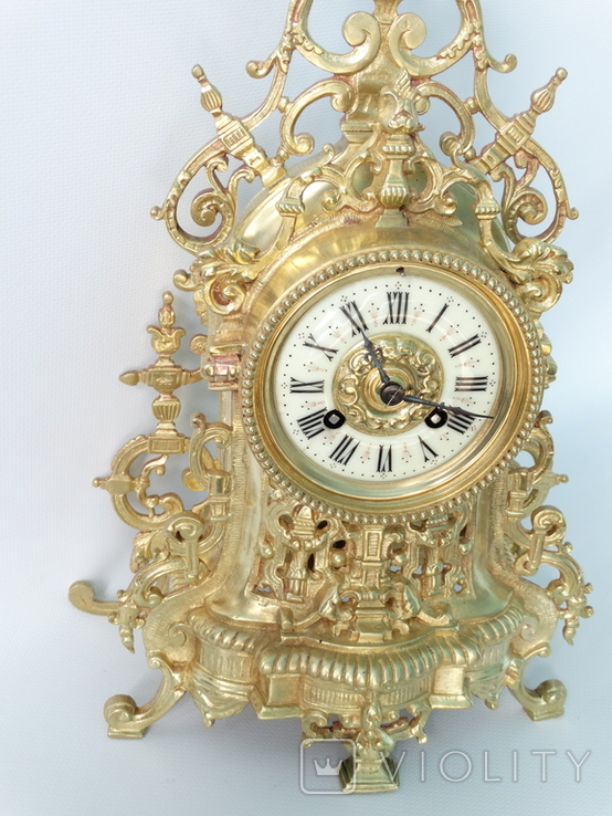 Бронзовий годинник XIX ст. від Japy Freres, фото №7