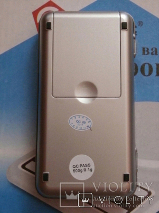 Ювелирные карманные весы Pocket Scale MH-500 0,1-500г с батерейками, фото №3