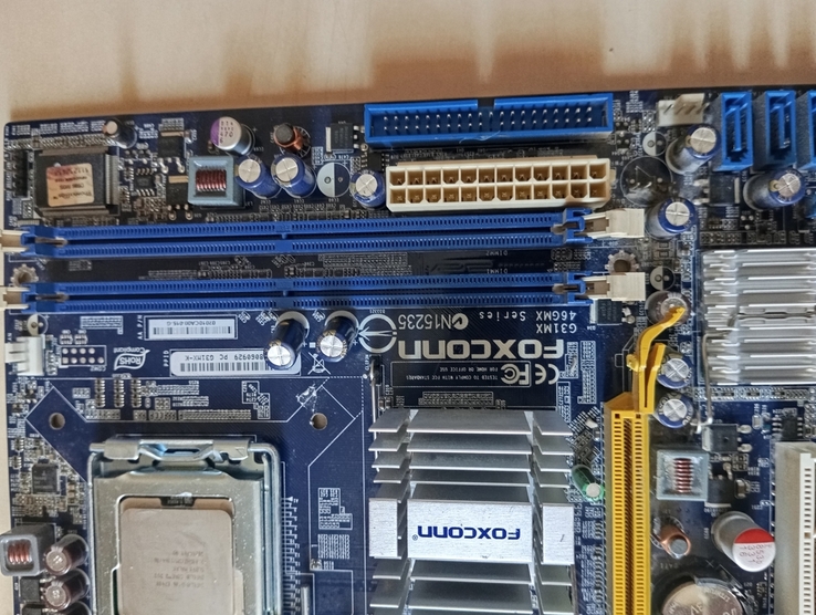 Материнская плата Foxconn G31MX+процессор Intel Core 2 Duo 2.80 GHZ, фото №4