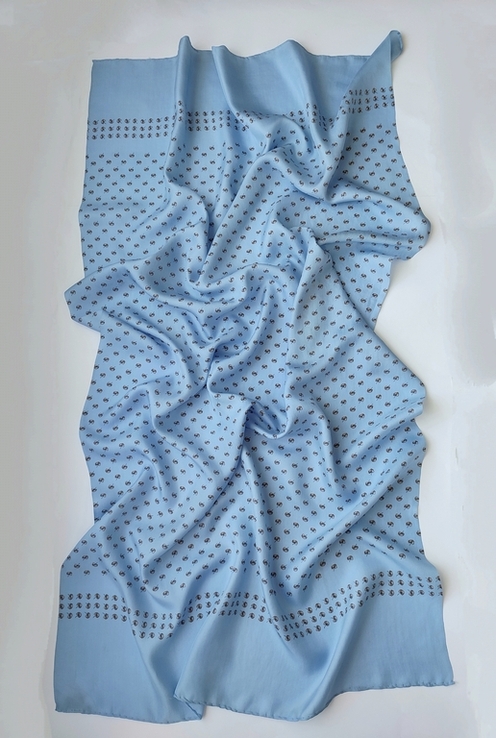 Ексклюзивний шовковий палантин шарф хустка CODELLO, фото №2