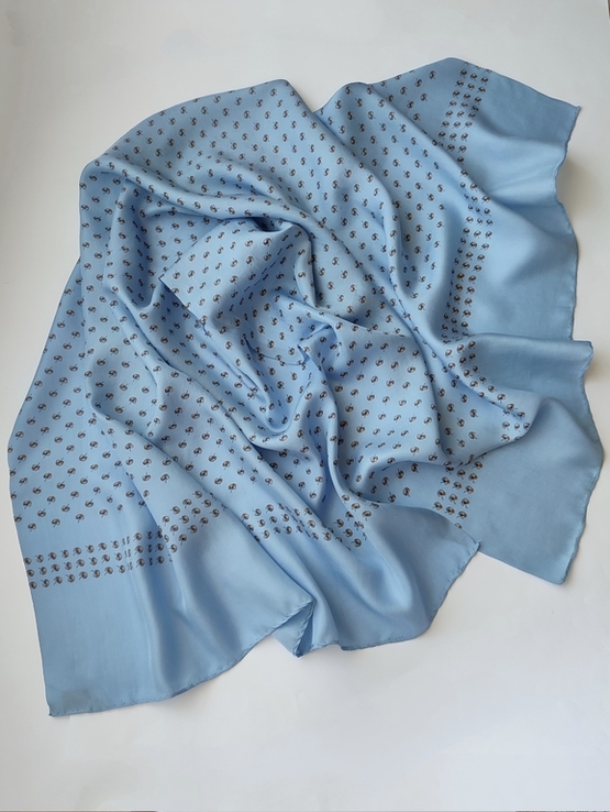 Ексклюзивний шовковий палантин шарф хустка CODELLO, фото №6