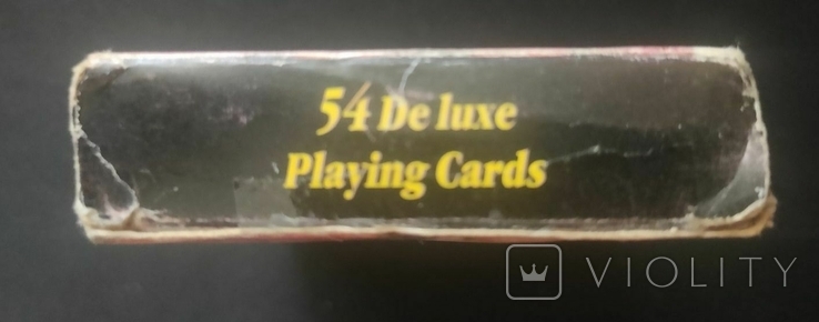 Игральные карты из 90-х De Luxe Playing Cards 54 шт., фото №5