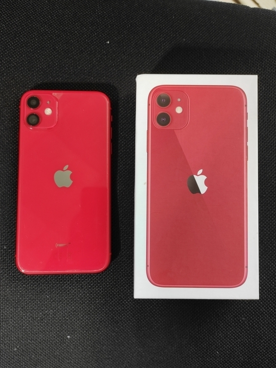 Iphone 11 Red , 256gb USA, фото №2