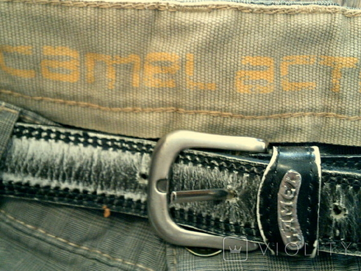 Sabotage semper unique - плотные шорты с ремнем, фото №11