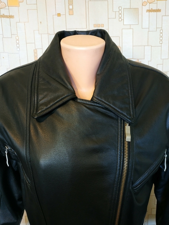 Куртка шкіряна жіноча. Косуха CANDA p-p 36-38, фото №4