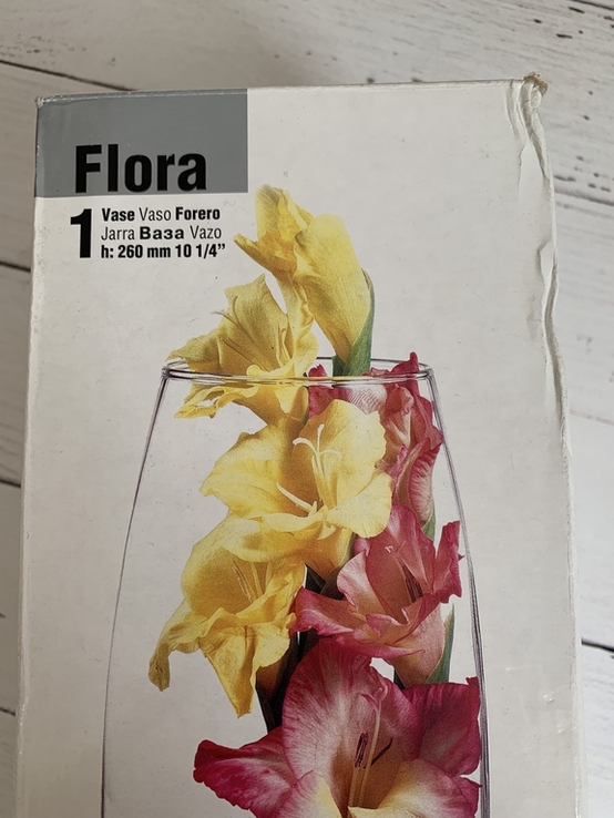Стекляная ваза для цветов Флора / Flora, фото №7