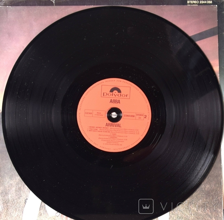 Vinyl - ABBA - Arrival -винил 12" АББА Polydor пластинка с вкладышем, photo number 5