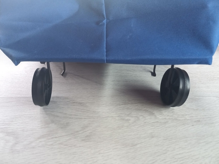 Складная хозяйственная сумка-тележка с колесами для покупок, numer zdjęcia 4