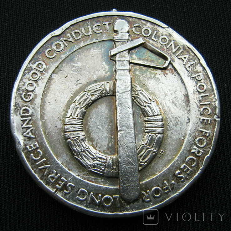 Медаль за выслугу лет в колониальной полиции (1937) Танганьика, фото №9