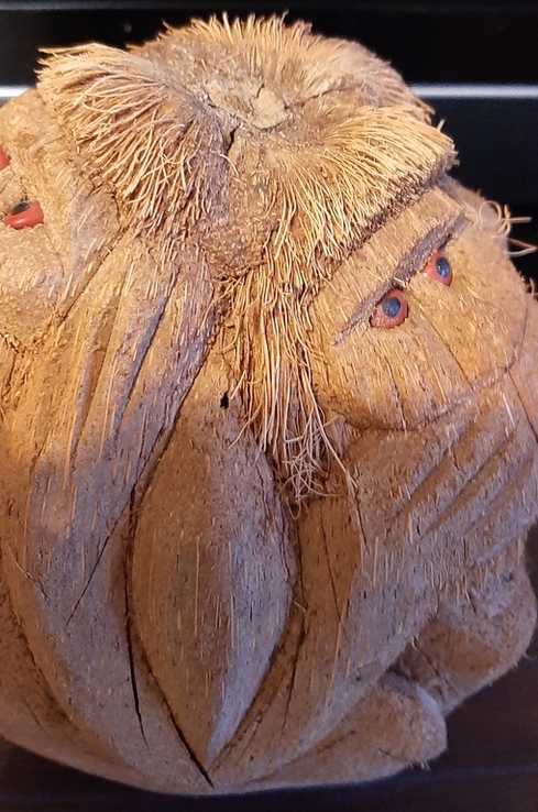 Статуетка з кокосу Мавпа, numer zdjęcia 6