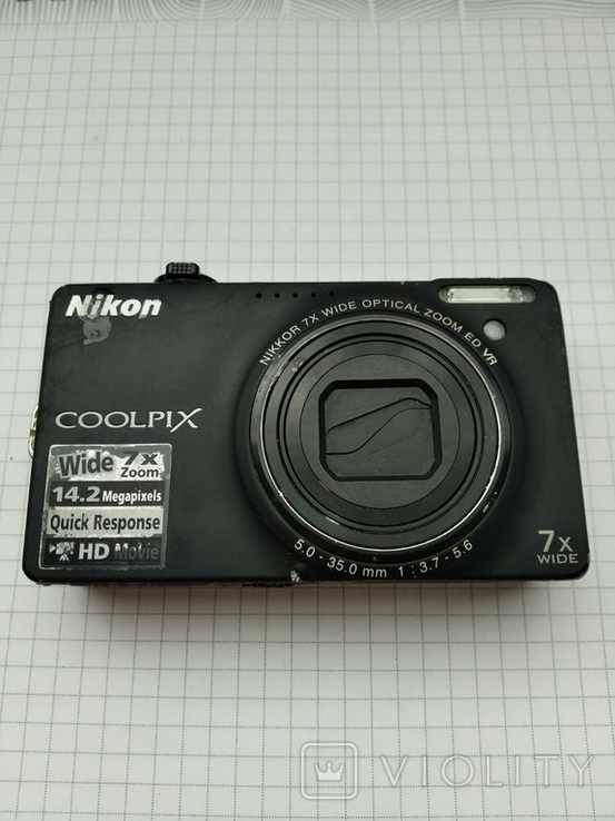 Цифровий фотоапарат Nikon Coolpix S6000 (116373269) - купити Violity