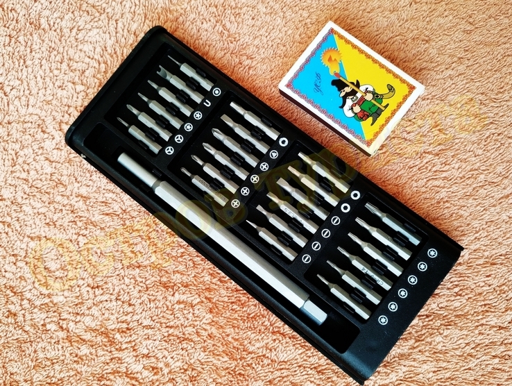 Набір викрутка магнітна з бітами CR-V 24 шт. у пластиковому кейсі, photo number 5