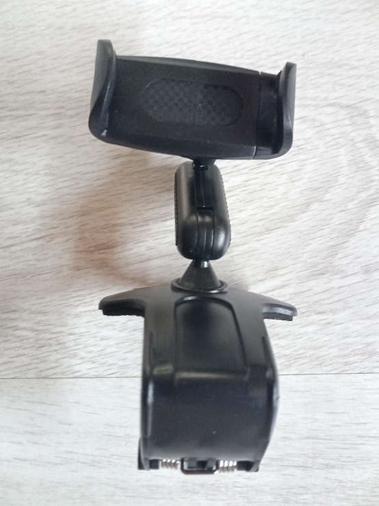 Автотримач для телефону Holder Car Dashboard 4-6.2 дюймів чорний, фото №2
