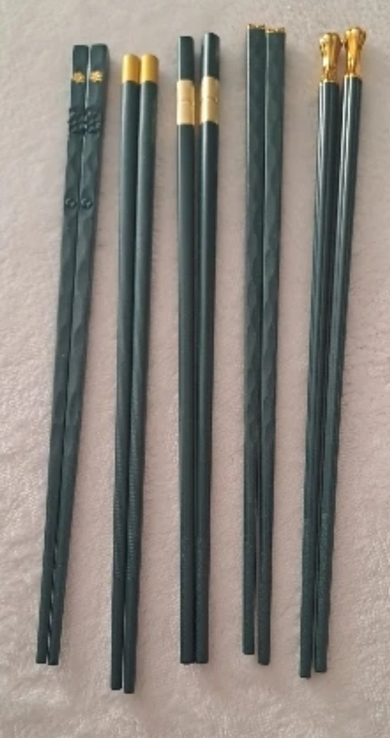 Палочки для суши набор 5 пар премиум качества, фото №2