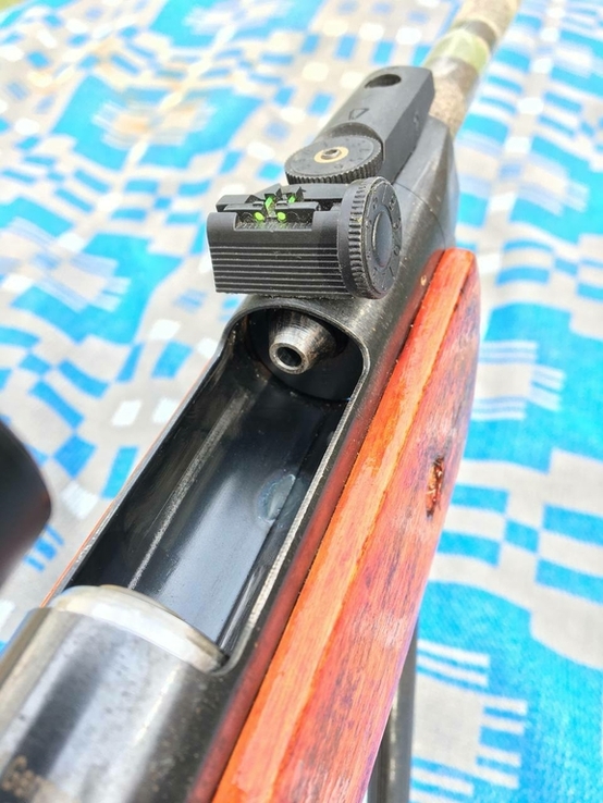 Пневматична гвинтівка Kadar B 3-3 з газовою пружиною та оптичним прицілом, фото №7