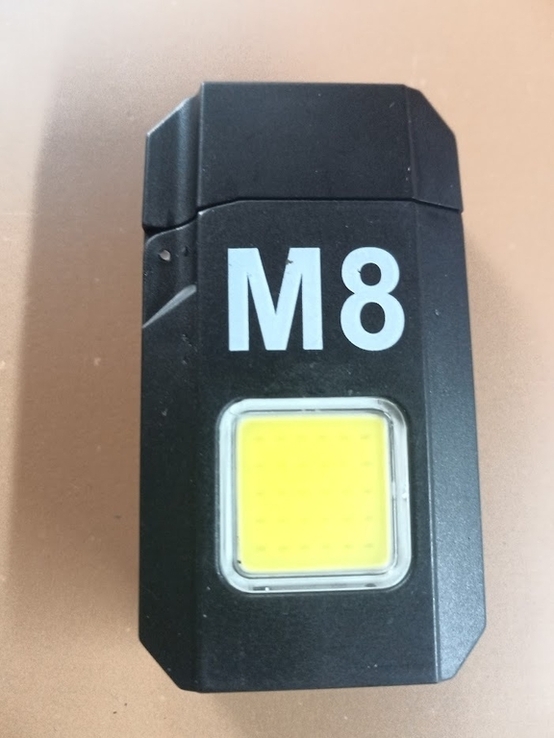 Електроімпульсна спіральна запальничка на акумуляторі з LED-ліхтариком зарядка від USB, фото №5