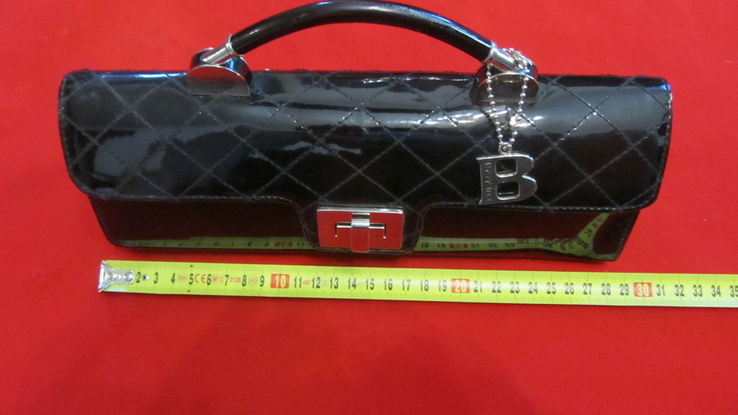 Лаковая,кожанная сумка,бренд., фото №5