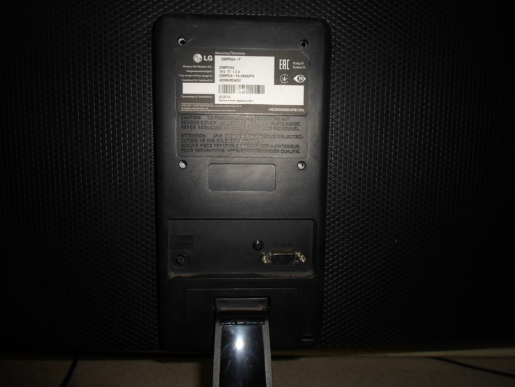Монитор LG Flatron 23MP55, 23 дюйма IPS, Full HD, широкоформатный., фото №7
