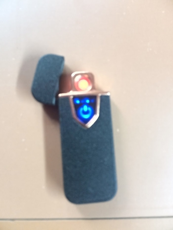 Акумуляторна Спіральна запальничка USB 711, фото №3