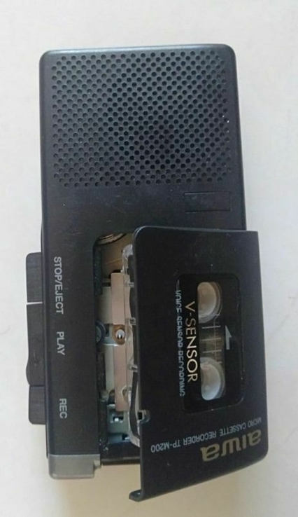 Диктофон AIWA TP-M200 V-Sensor, микрокассетный, с голосовой активацией., фото №3