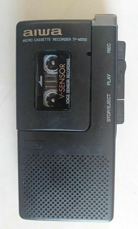 Диктофон AIWA TP-M200 V-Sensor, микрокассетный, с голосовой активацией., фото №4