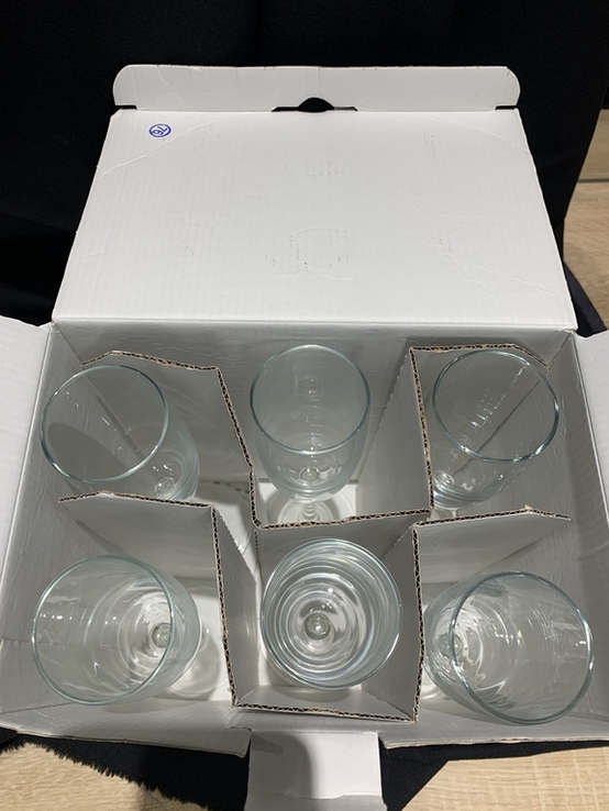 Стаканы бокалы для шампанского комплект флюте, photo number 3
