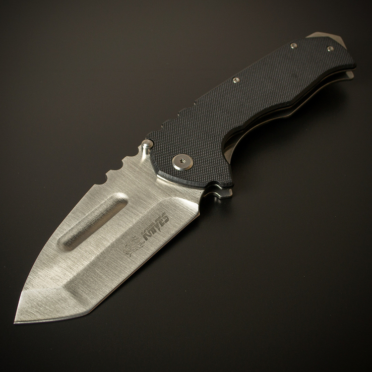 Ніж складаний Medford Praetorian Tanto Black туристичний ніж, мисливський ніж, фото №2