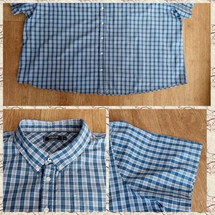Debenhams Рубашка мужская короткий рукав хлопок 5 XL, фото №8