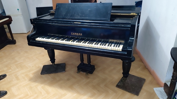 Кабинетный рояль 1900 год Ehrbar, numer zdjęcia 4