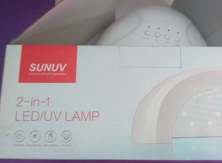 Лампа для маникюра Sunuv, фото №4