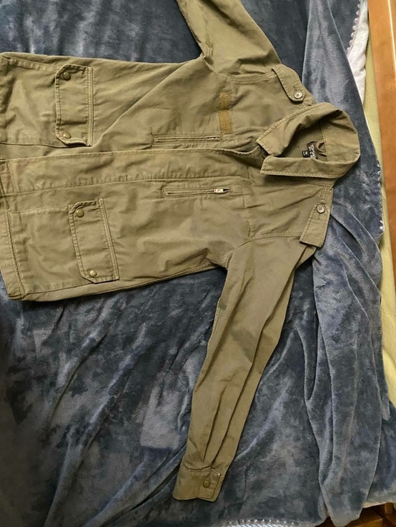 Мужская куртка ( цвет хаки) милитари topshop, photo number 4