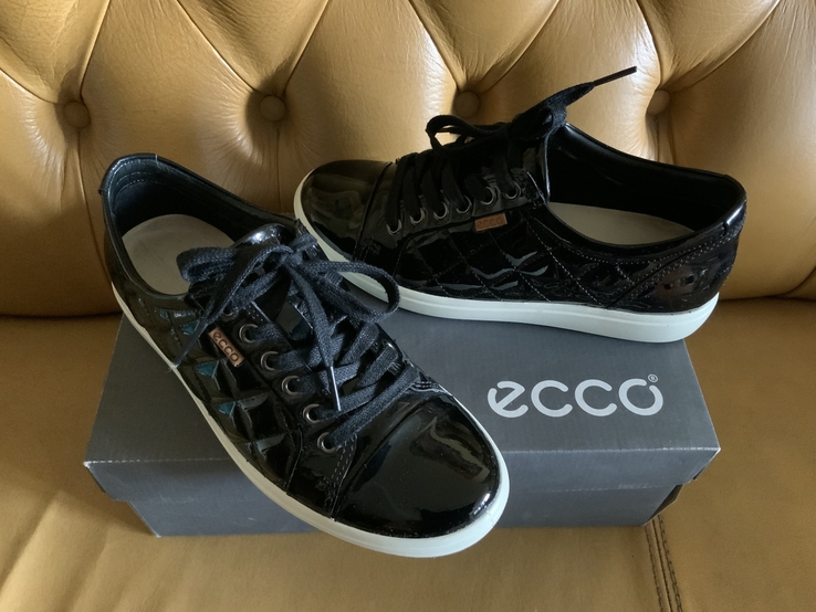 Кожаные кроссовки Ecco, р.36, фото №5