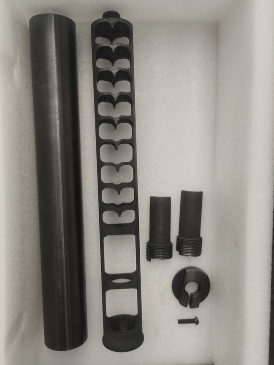Глушитель, глушник, саундмодератор DQ. Для MSBS Grot 5,56 мм, фото №2