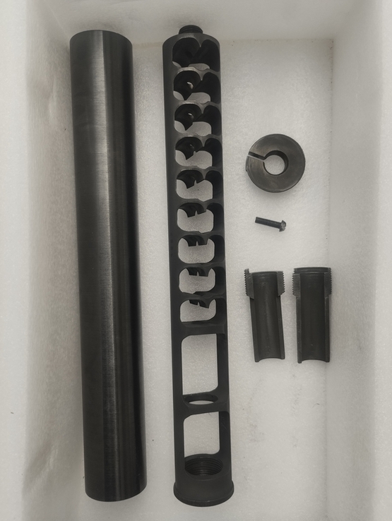 Глушитель, глушник, саундмодератор DQ. Для MSBS Grot 5,56 мм, фото №4