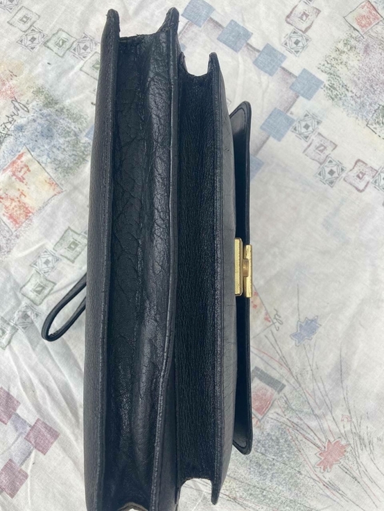 Кожаная сумочка барсетка 25х14, фото №10