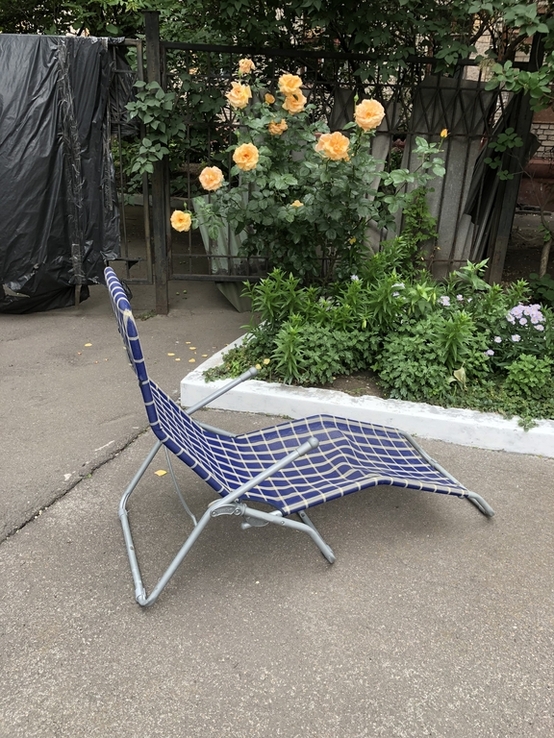 Складное кресло-шезлонг для террасы, сада или пляжа Италия, numer zdjęcia 3