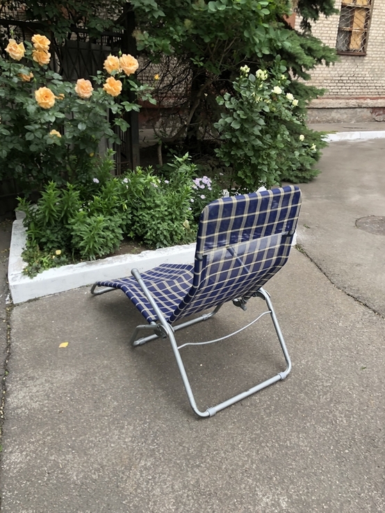 Складное кресло-шезлонг для террасы, сада или пляжа Италия, фото №4
