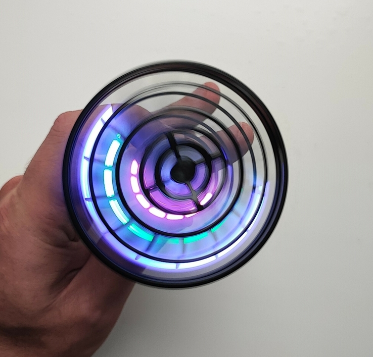 Літальний спінер левітувальний диск ufo бумеранг світиться з led, numer zdjęcia 7