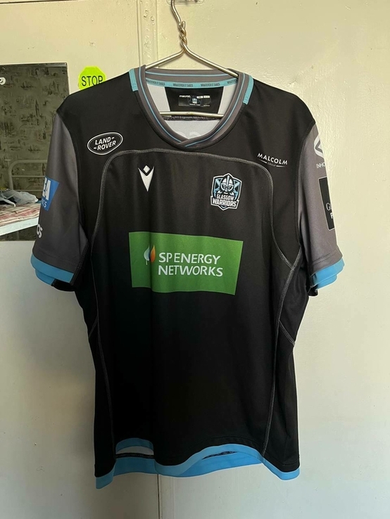 Glasgow warriors home rugby jersey 2021/22 macron xxl, photo number 2
