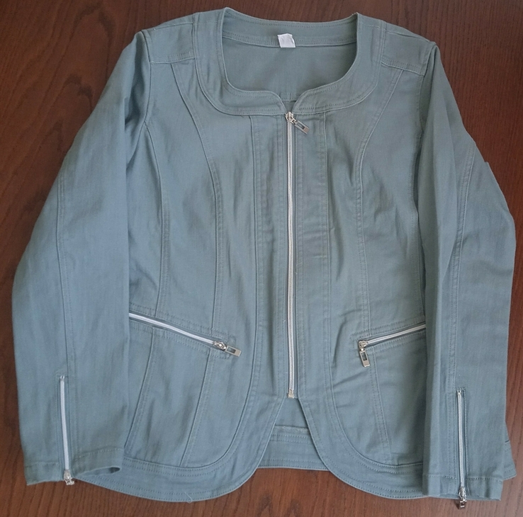 Куртка-пиджак от джинсового костюма, фото №2