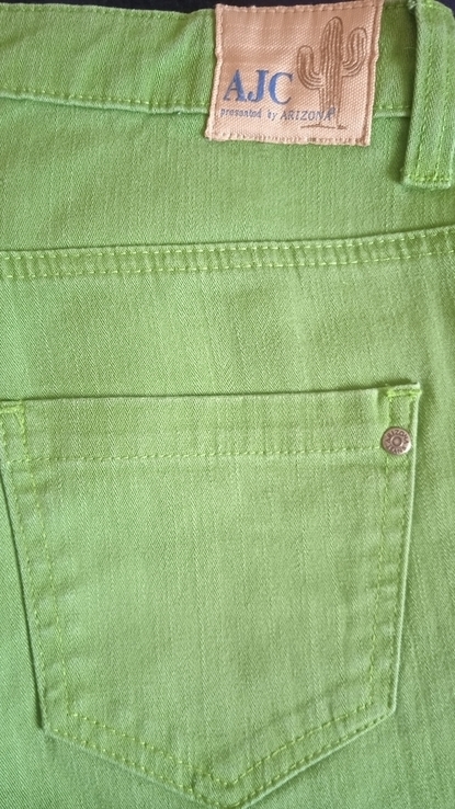 Яркие зеленые джинсы, фото №6