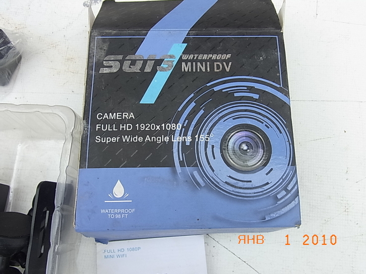Відеокамера SQ 13 Full HD 1080 P mini WIFI Waterproof mini DV 1920x1080, фото №3