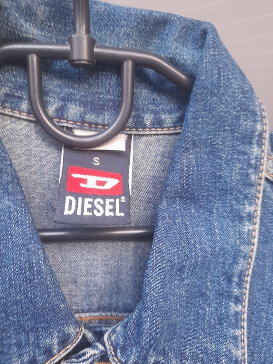 Джинсовая куртка Diesel розмір S, photo number 6