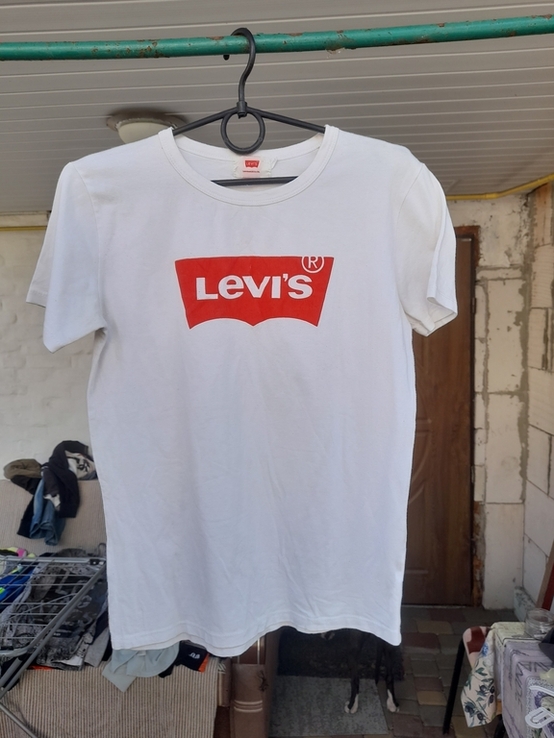 Фирменная футболка Levis розмір S, numer zdjęcia 2